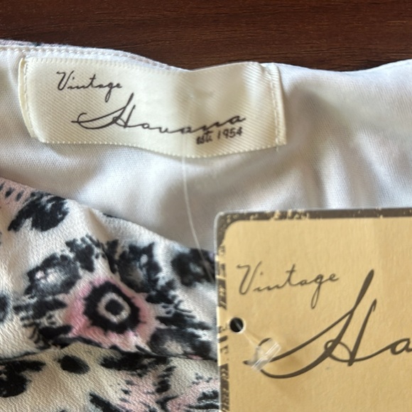 NWT Vintage Havana Off the Shoulder Super Soft Top, Size Small - Picture 10 of 12